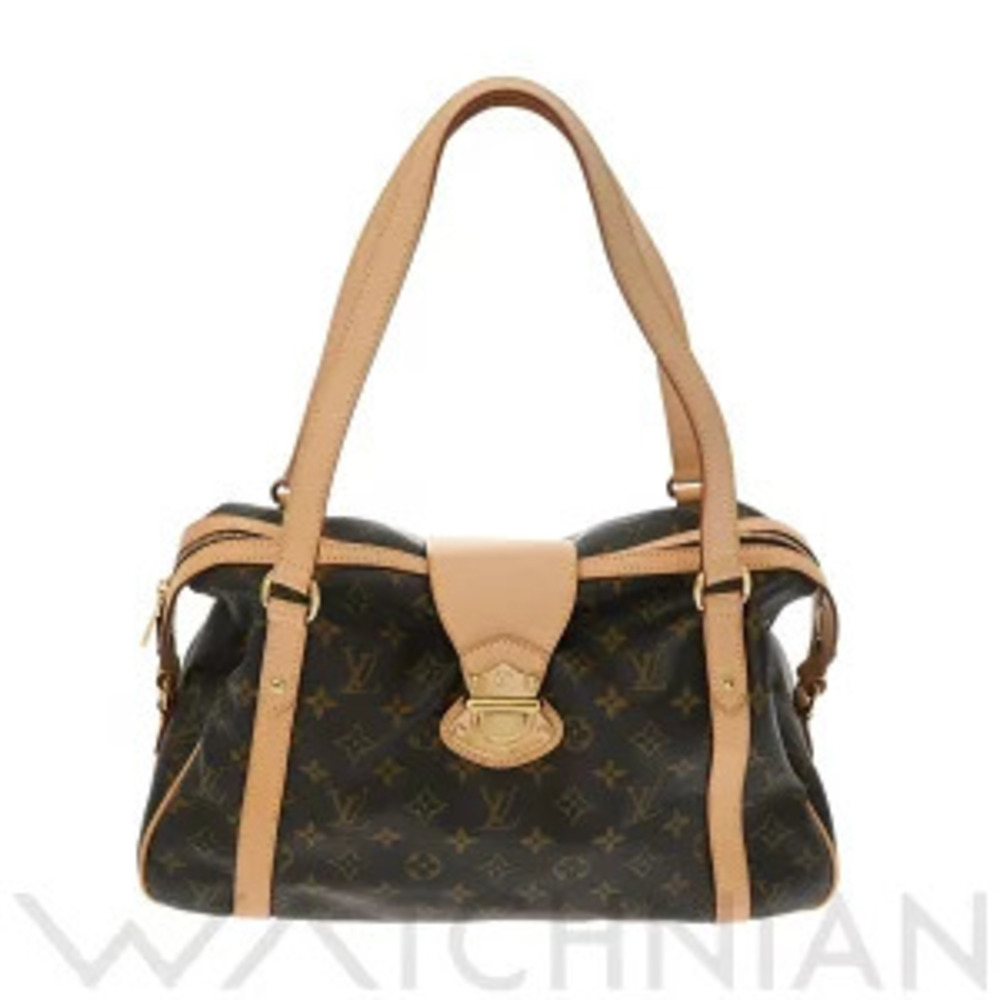 Louis Vuitton Monogram Stresa Brown Canvas Shoulder Bag